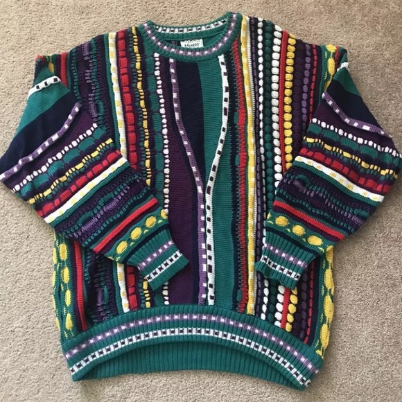 kalaroo Other - Vintage Kalaroo Coogi Style Sweater